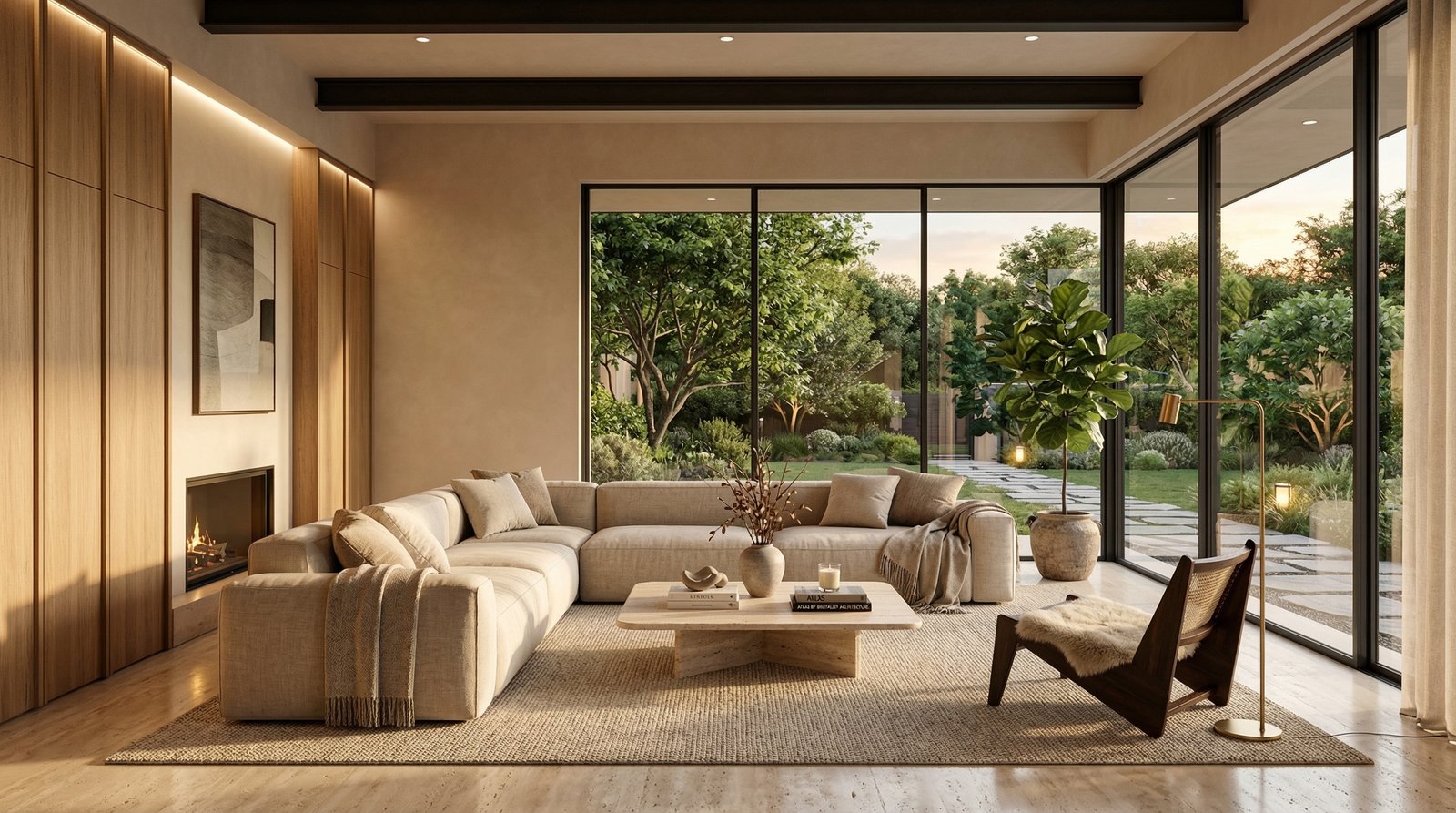 Bahria Contemporary Interior by DSCAPE